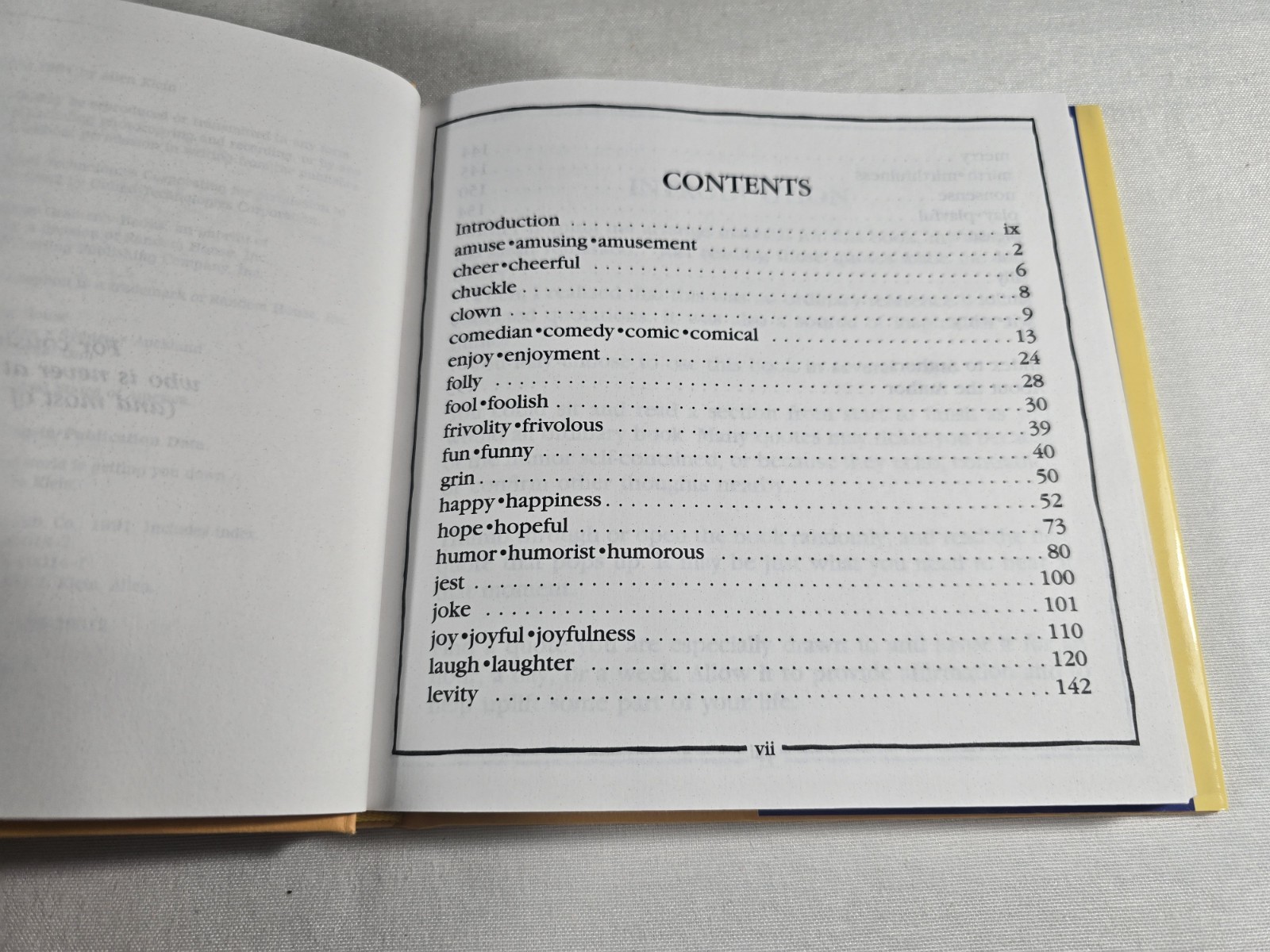 Quotations to Cheer You Up Allen Klein Hardcover Sayings Anecdotes Book Gift Wit