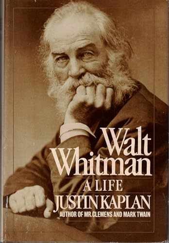 Walt Whitman, A Life – Hardcover, by Kaplan Justin – Acceptable c