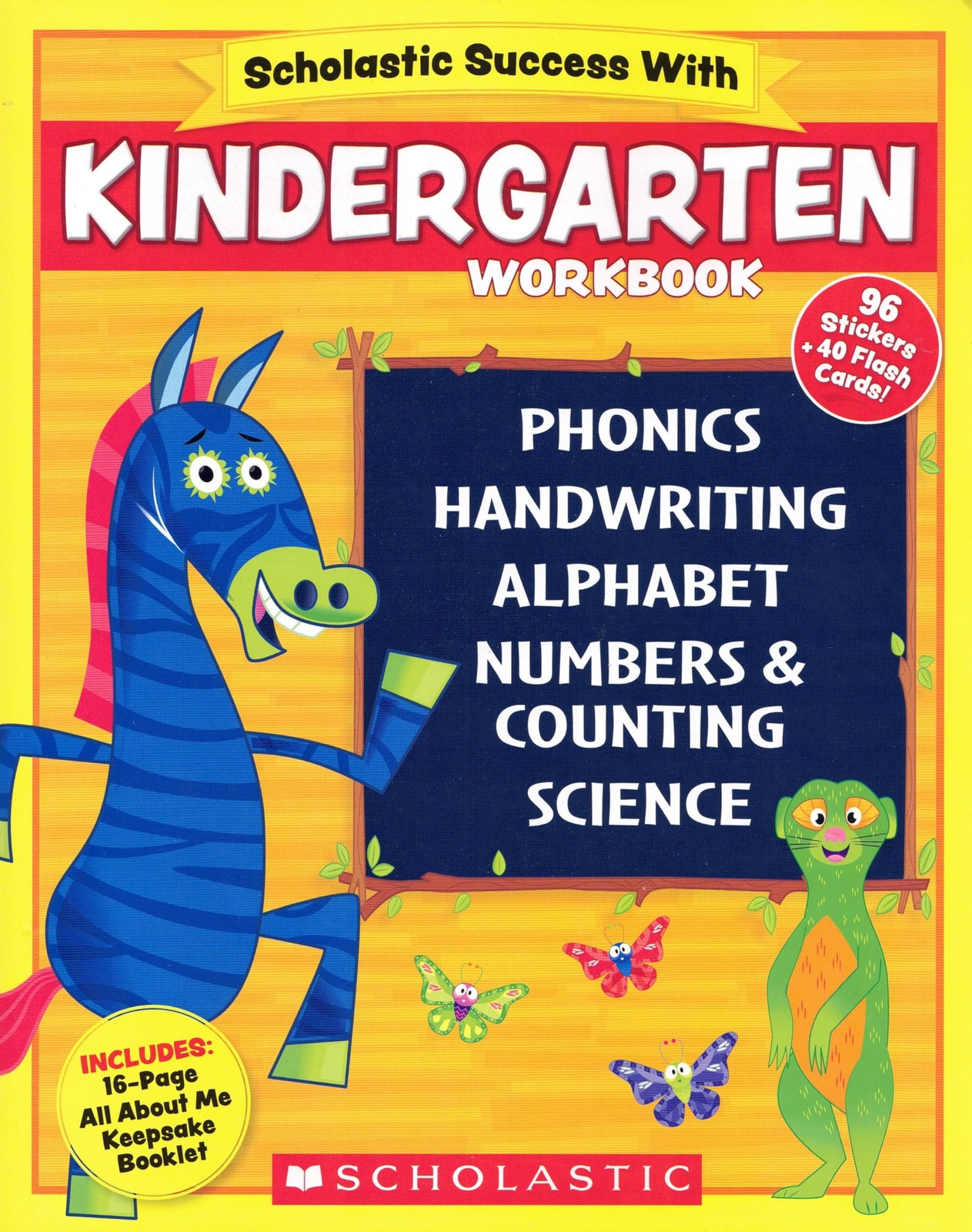 Scholastic- Kindergarden Workbook – paperback Na