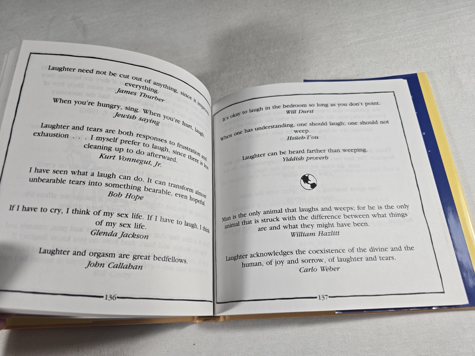 Quotations to Cheer You Up Allen Klein Hardcover Sayings Anecdotes Book Gift Wit
