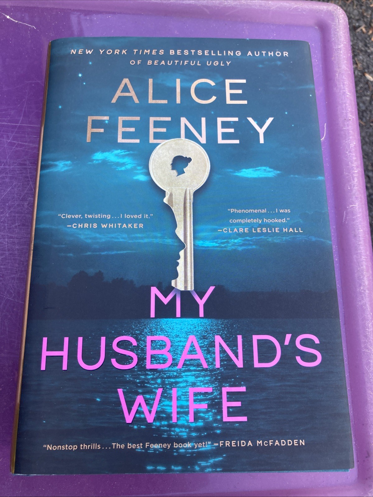 My Husband’s Wife by Alice Feeney hardcover excellent