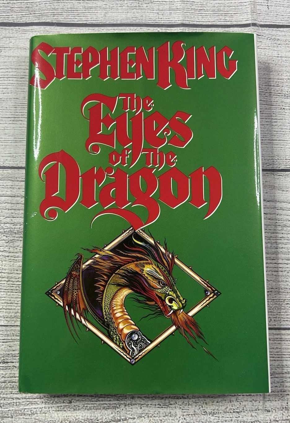 Stephen King The Eyes of The Dragon 1987 Hardcover with Dust Jacket