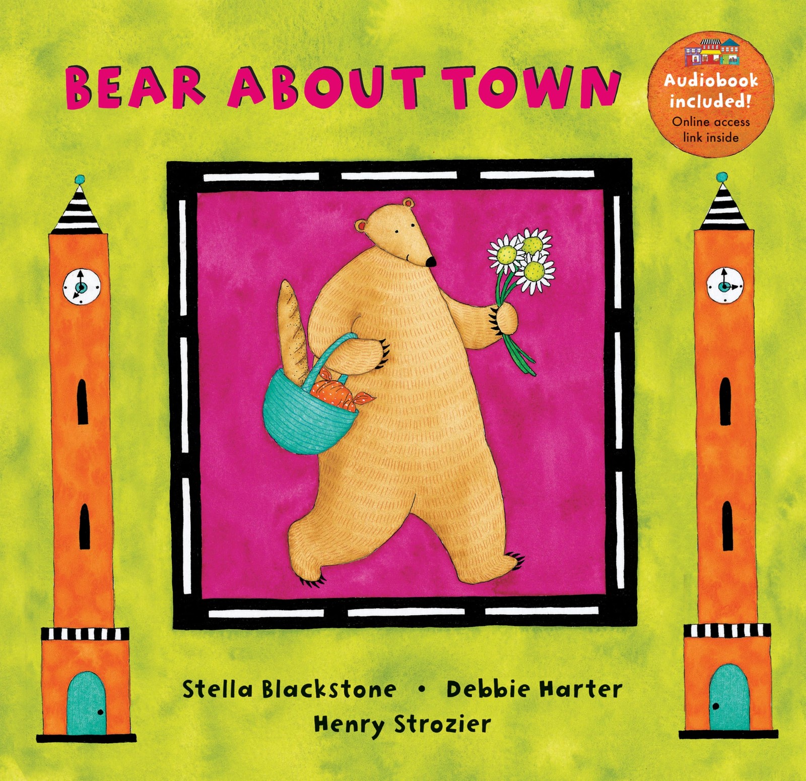Bear About Town – board book Blackstone, Stella|Harter, Debbie|Strozier, Hen…