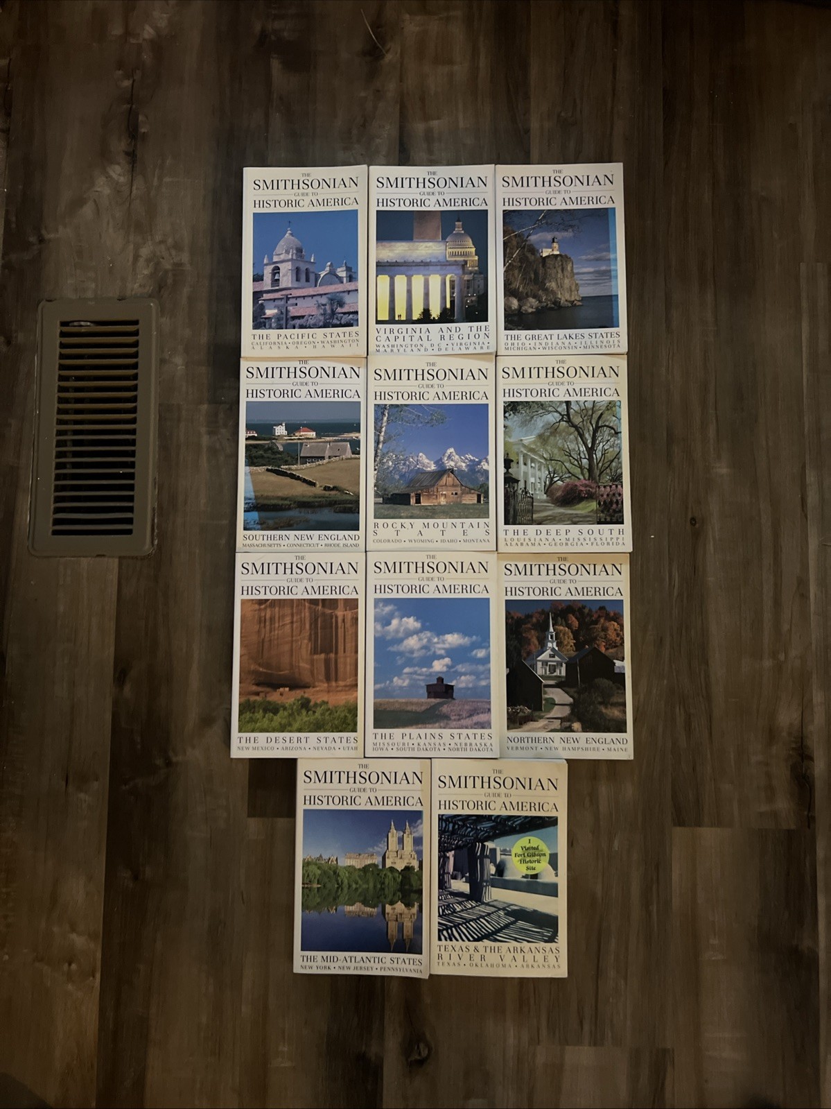 Smithsonian Guide to Historic America 11 Volume’s