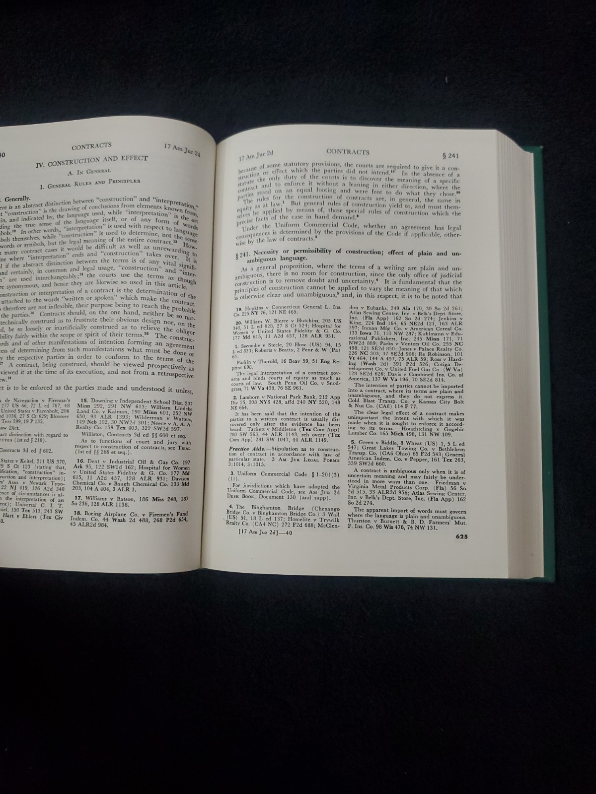 American Jurisprudence 2d Contracts