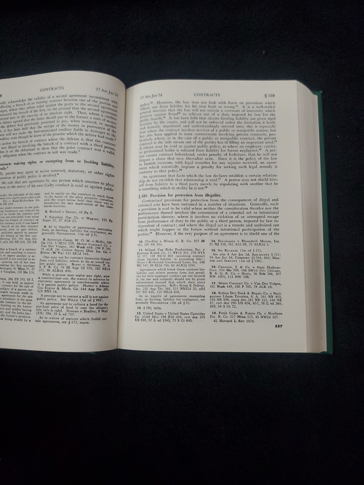 American Jurisprudence 2d Contracts