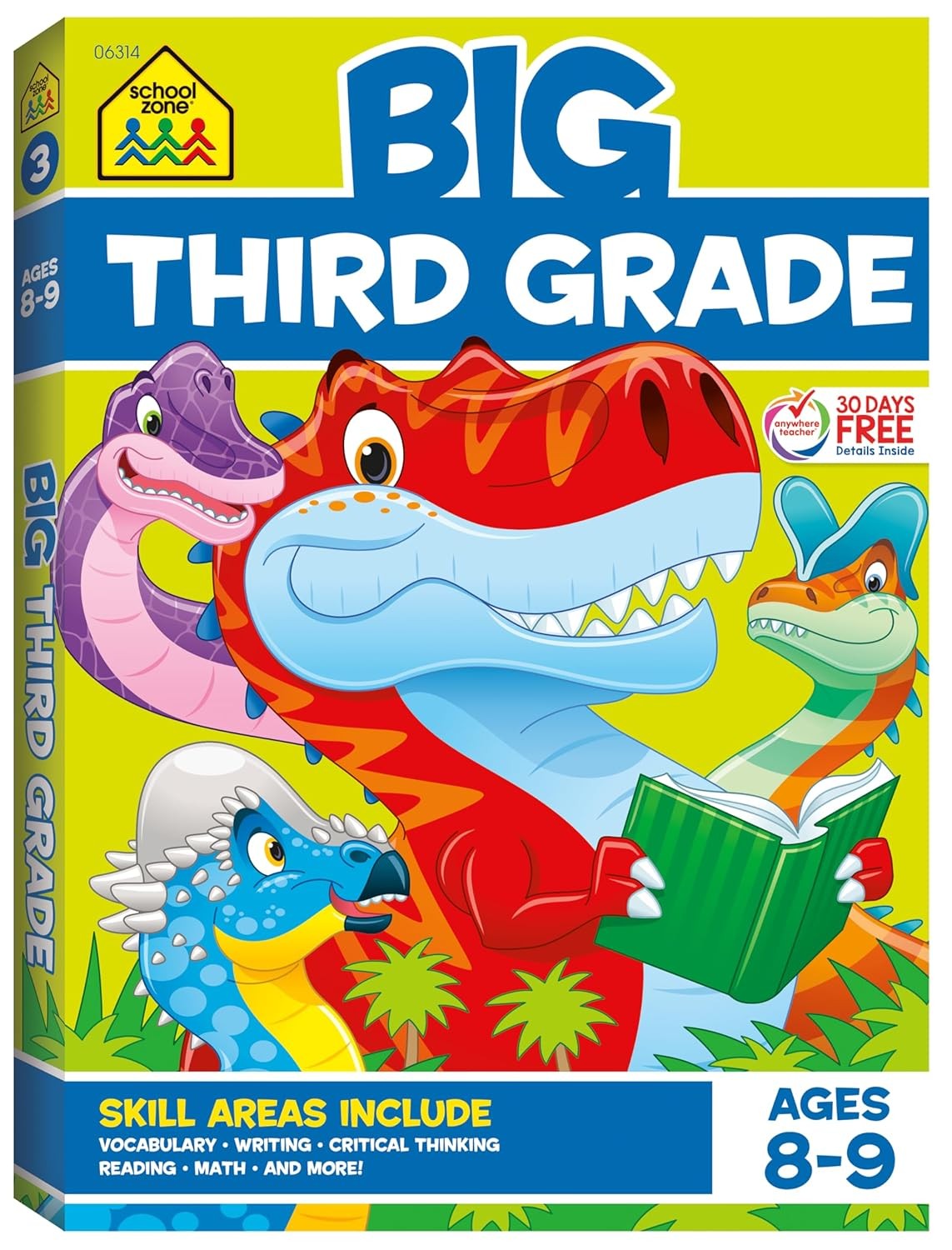 School Zone Big Third Grade Workbook Paperback by Zone, School
