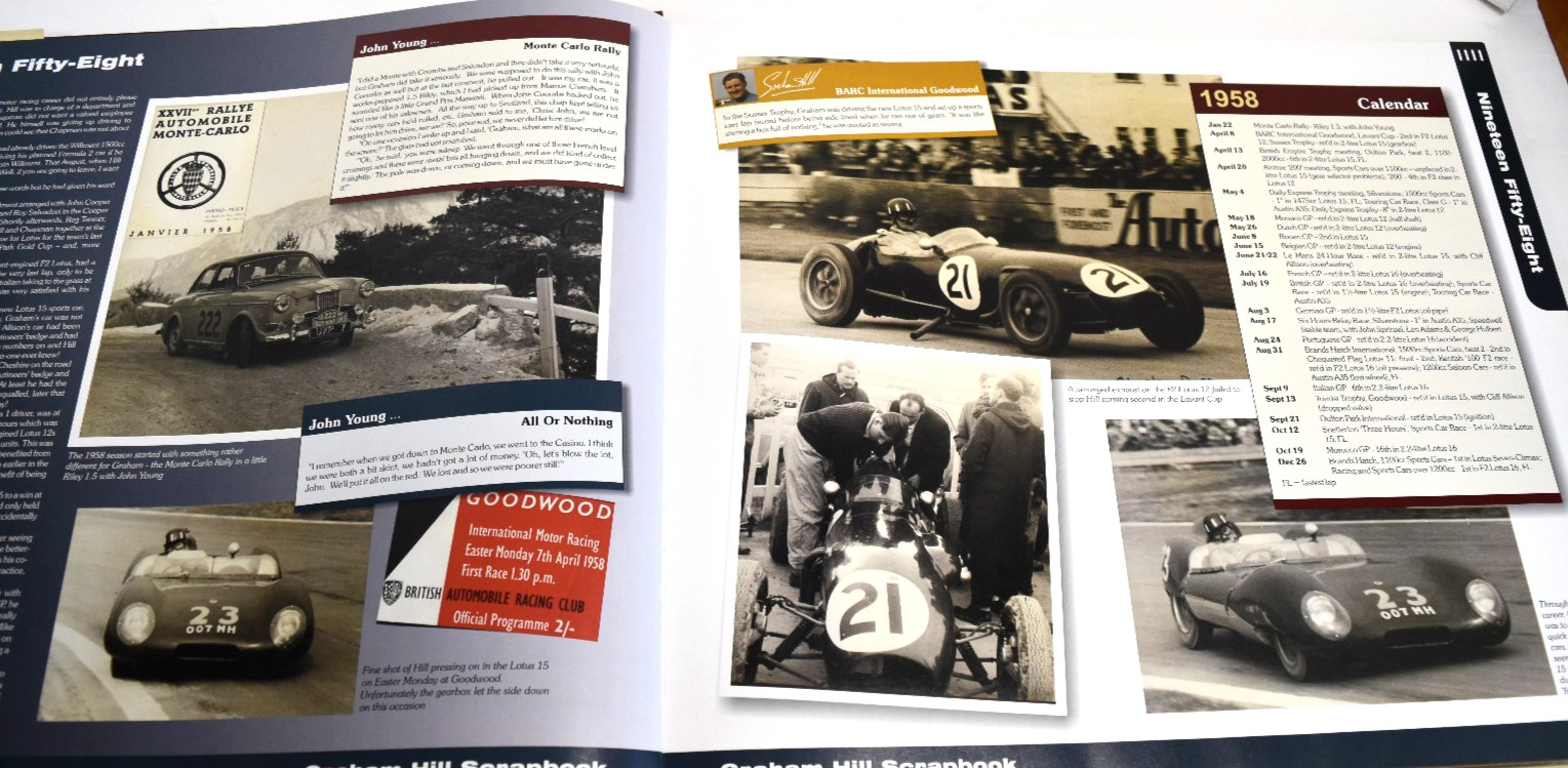Graham Hill Scrapbook 1929 -1966 by Philip Porter 2007 *GOOD*