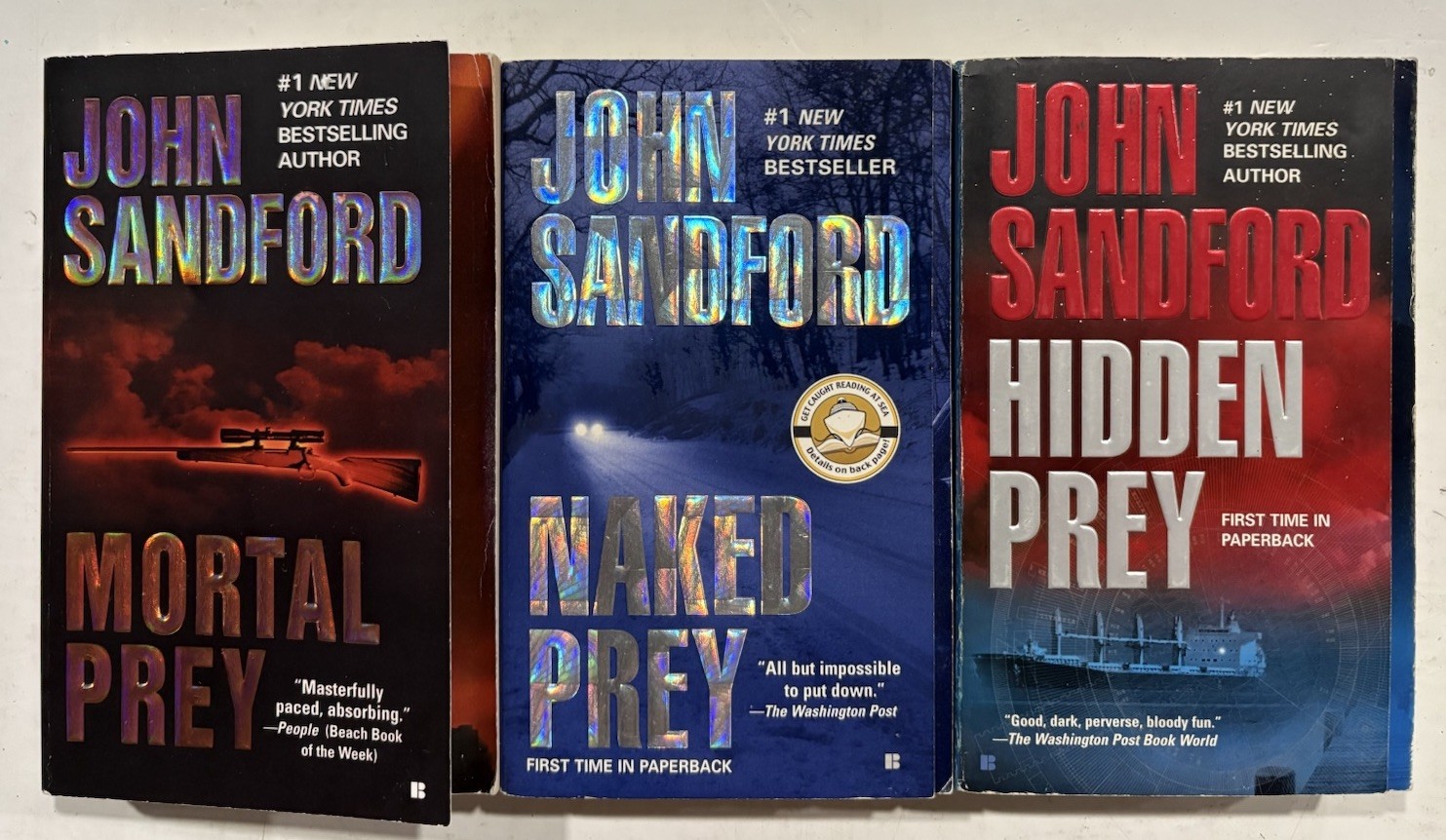 36 Book Lot Complete Lucas Davenport “PREY” Series #1-35+1 JOHN SANDFORD Set