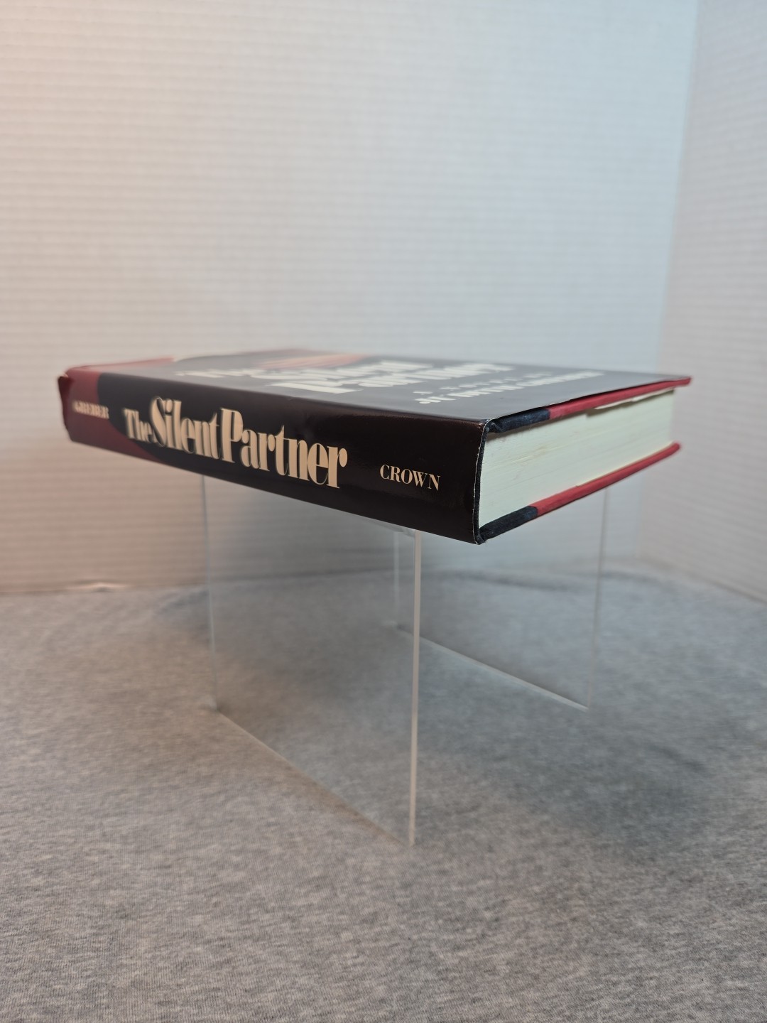 The Silent Partner, by Judith Greber (1985, Hardcover w/DJ) FIRST EDITION