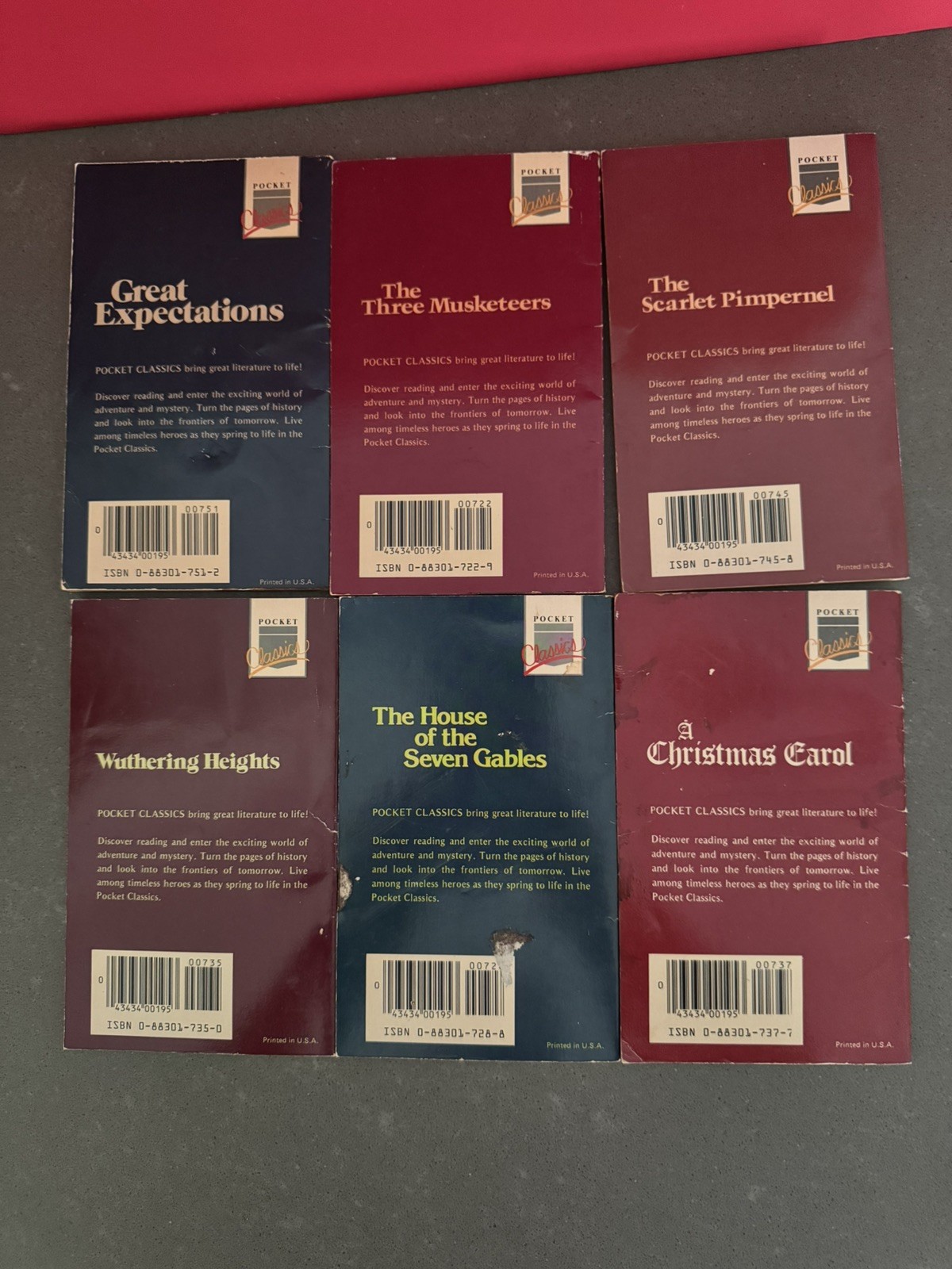 Lot of 32 Pocket Classics Bio History Comic Books Academic Industries 1984 Used