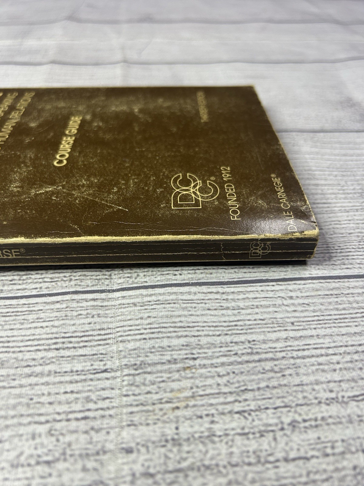 Vintage Dale Carnegie Course Effective Speaking Human Relations Guide Pamphlets