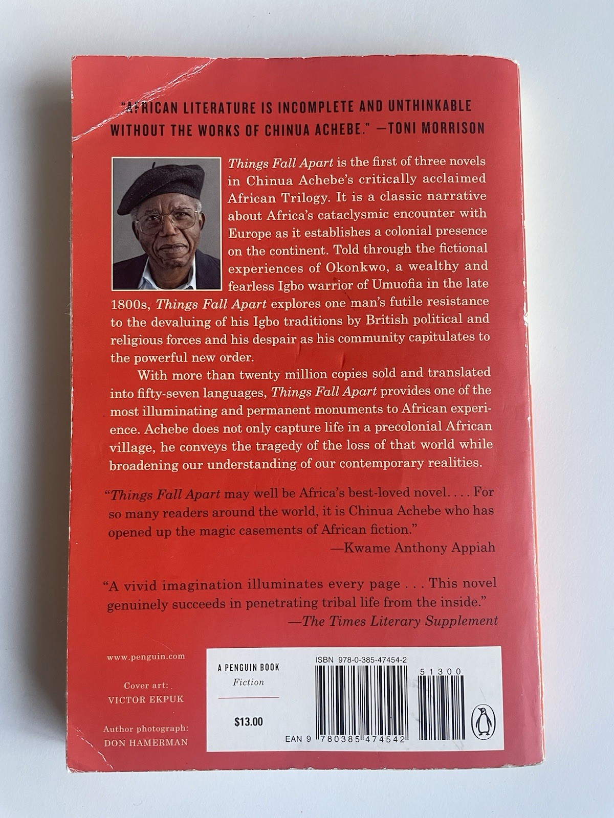 Things Fall Apart – Paperback By Achebe, Chinua Student Copy Marked Up