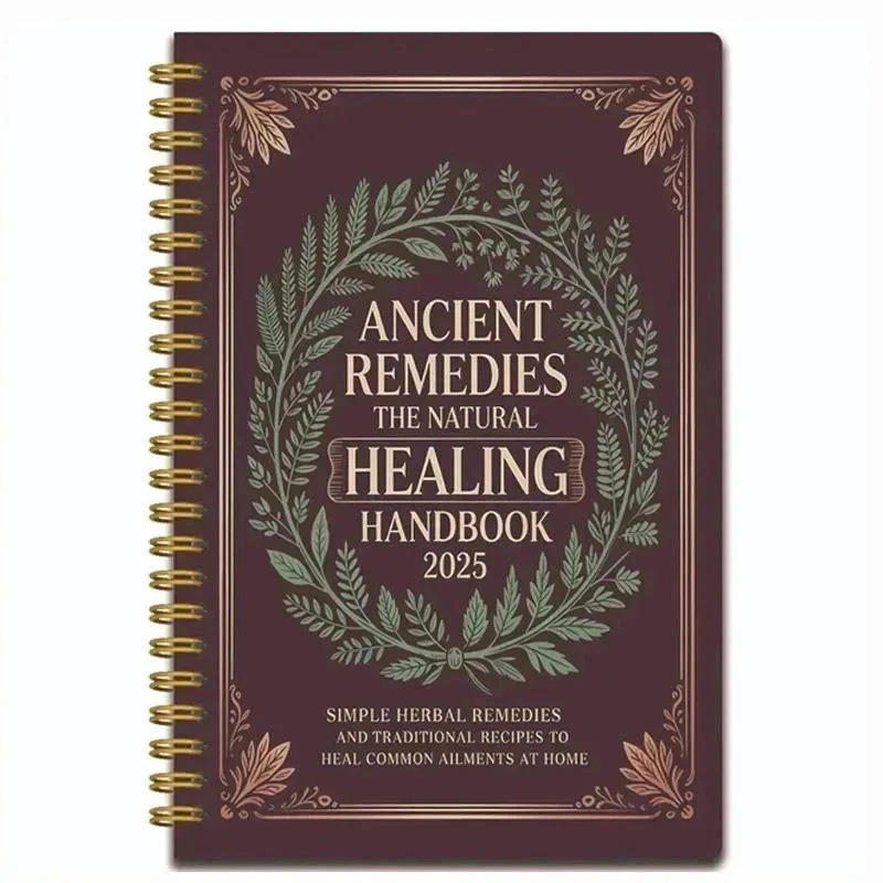 ANCIENT REMEDIES THE NATURAL HEALING HANDBOOK SPIRAL-BOUND GUIDE Notebook