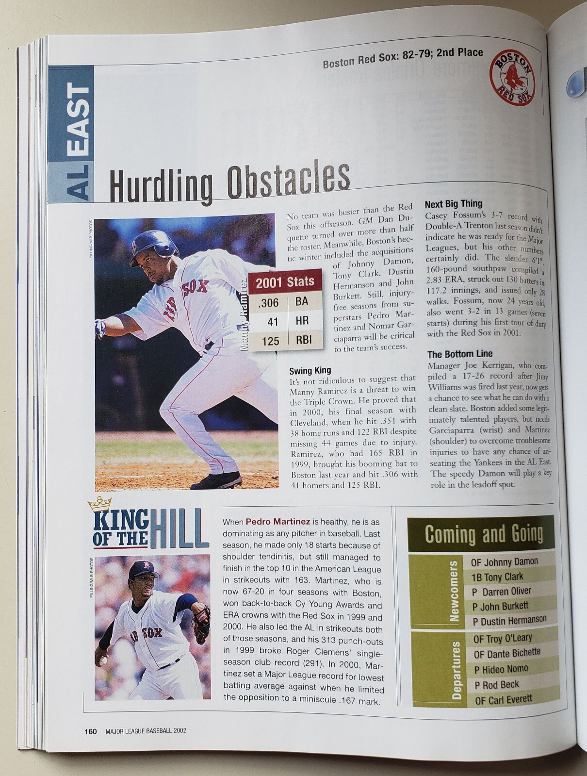 2002 MLB Official Guide To The 2002 Baseball Season Program 240 Pages MINT/NEW