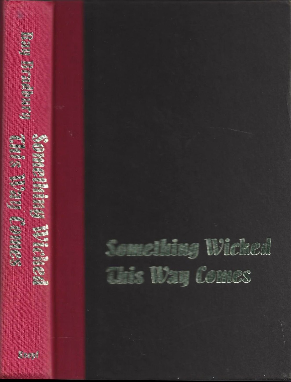 Something Wicked This Way Comes Bradbury, Ray hardcover Good