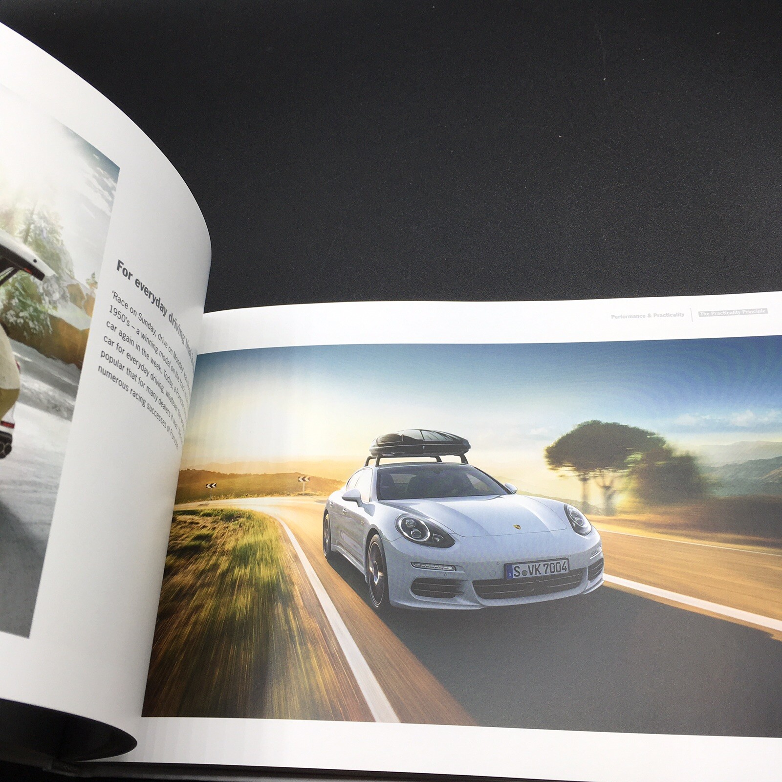 The Porsche Principle 12/2015 2016 White Hard Cover Dealer Promotional Book Auto