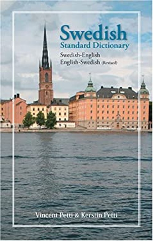 Swedish-English – English-Swedish Standard Dictionary Paperback V