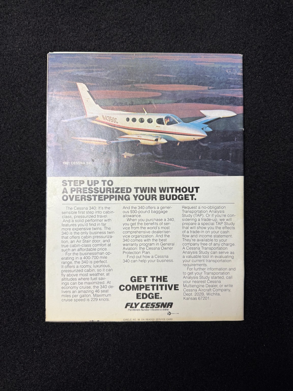 Air Progress Aviation Magazine 1981 AP’s Annual Survey of Avionics Aircraft