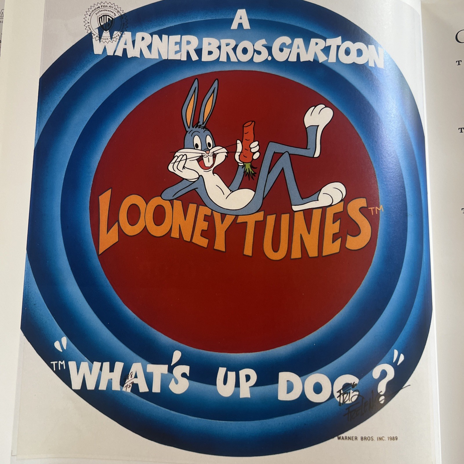 Warner Bros. Animation Art,The Characters,The Creators,The Limited Editions