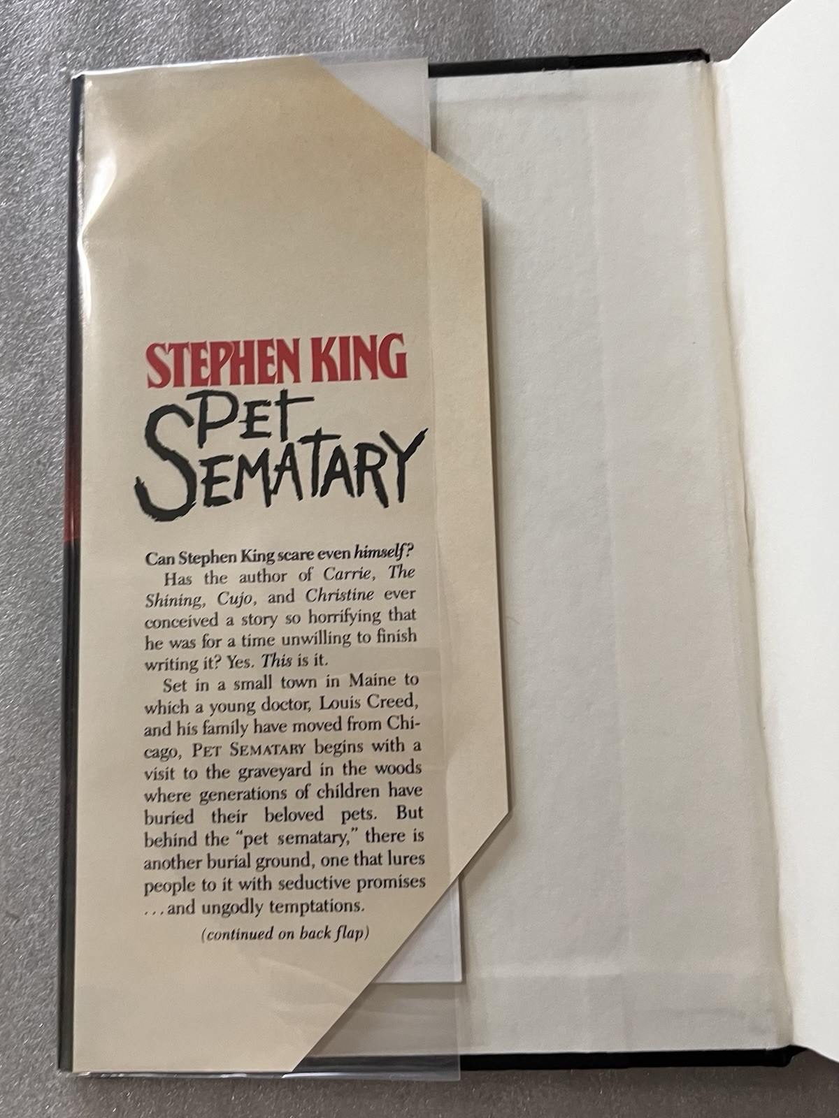 Stephen King Thinner Dark Half Pet Sematary Tommyknockers HC Book Lot NAL Guild