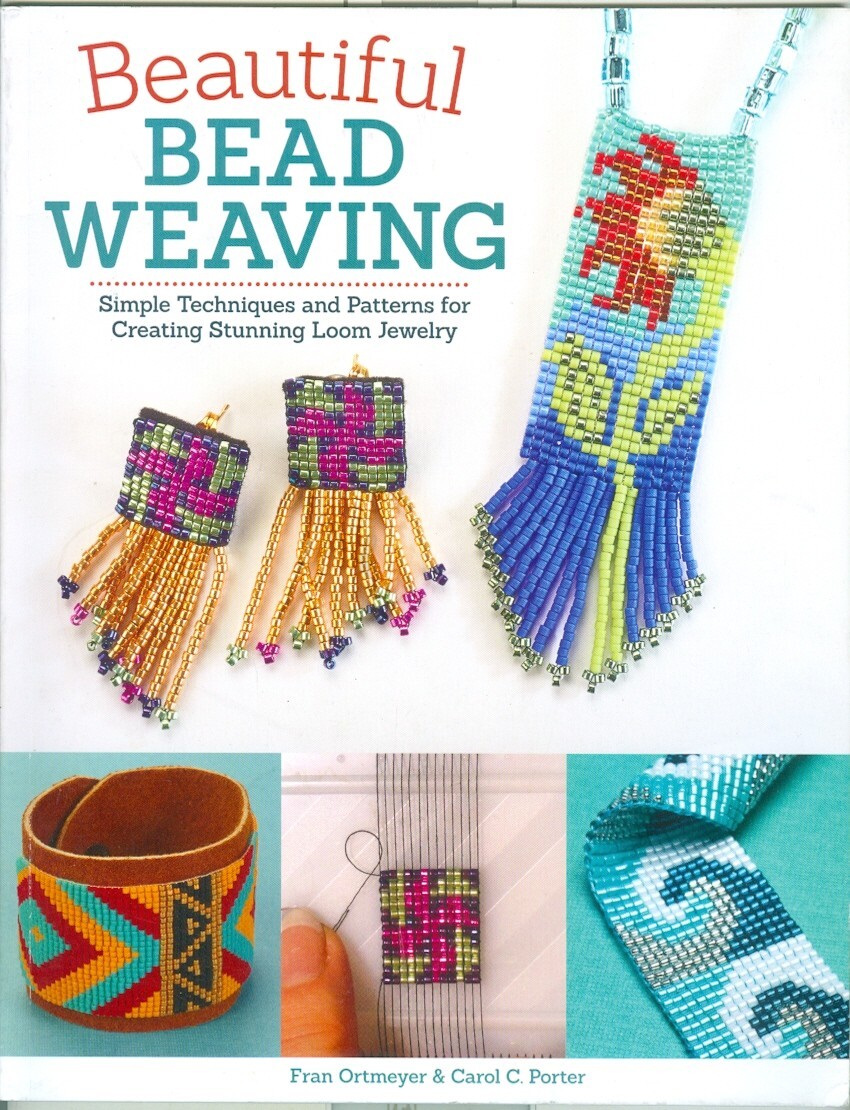 Leisure-Hobbies-Arts & Crafts-Jewelry Making-Bead Weaving-Techniques-Manual!