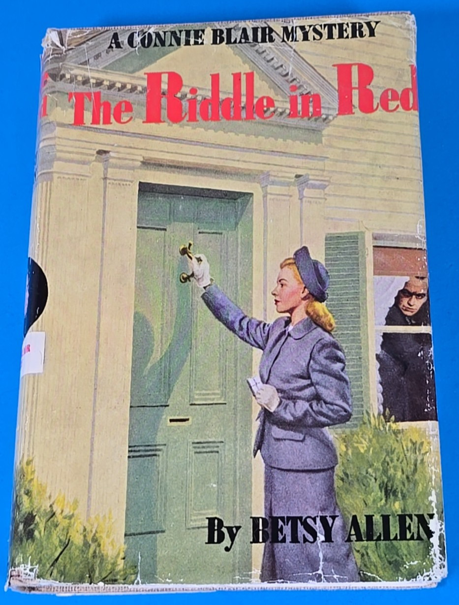 The Riddle in Red A Connie Blair Mystery Hardcover By Betsy Allen Grosset Dunlap