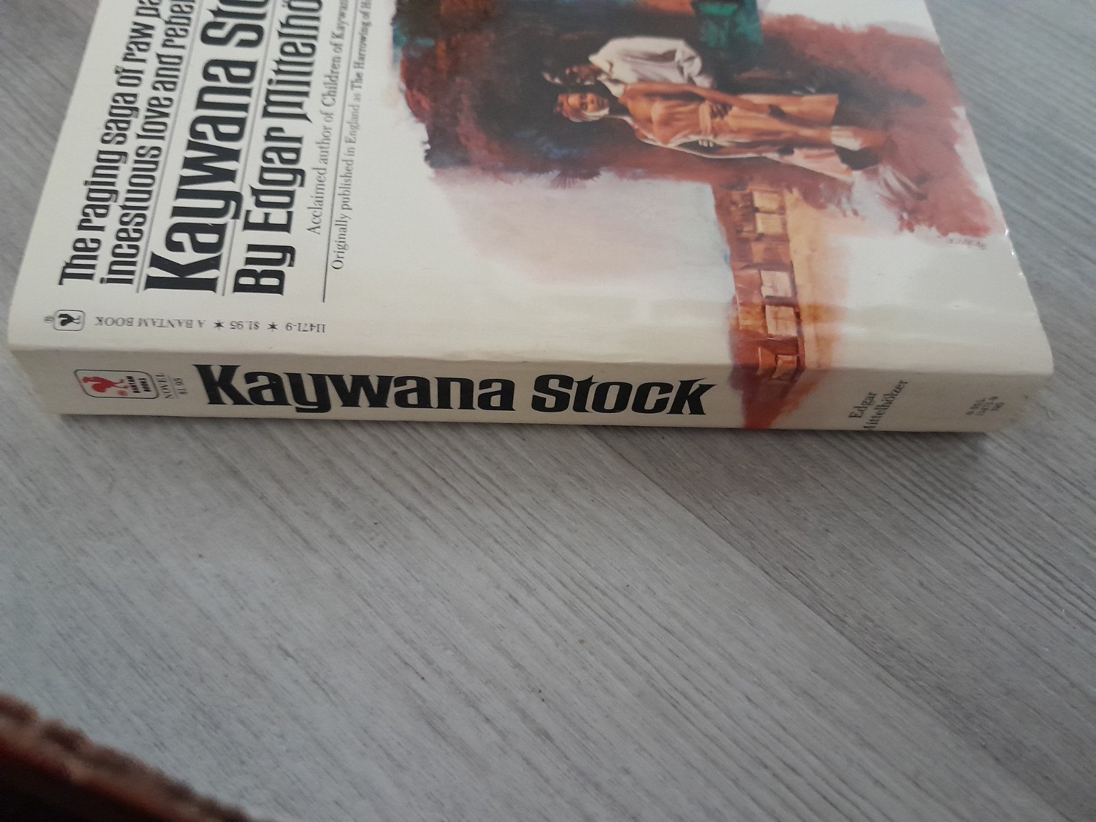 1978 Bantam Books Kaywana Stock Edgar Mittelholzer 1st Bantam Edition Paperback