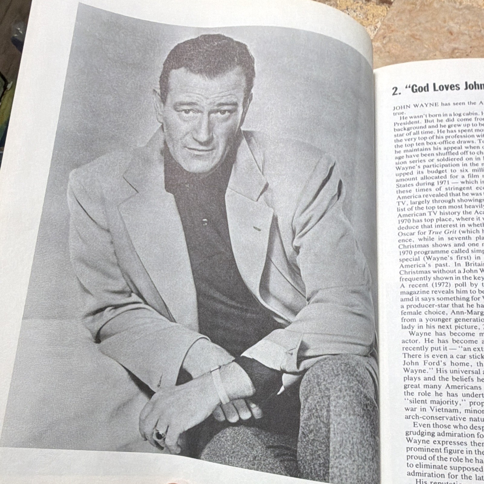 John Wayne and the Movies Allen Eyles HC 1976 A. S. Barnes DJ Illus