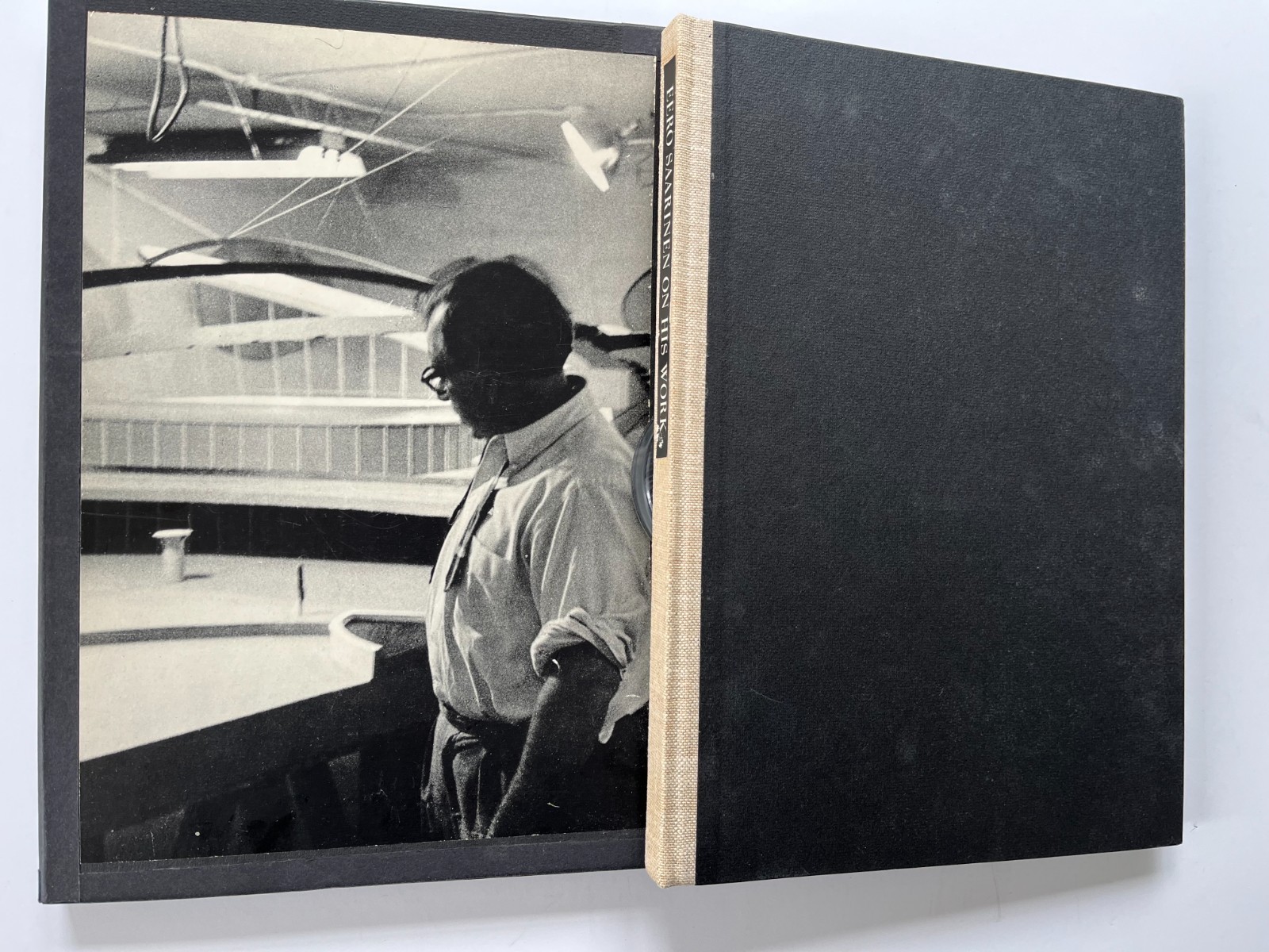 EERO SAARINEN On His Work buildings 1947 to 1964, 1st hardcover slipcase 1962
