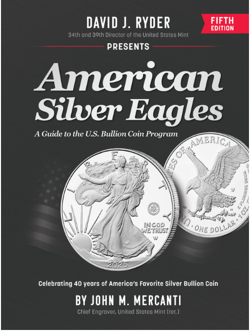 NEW – American Silver Eagles: 6×9 Hardcover 5th Edition