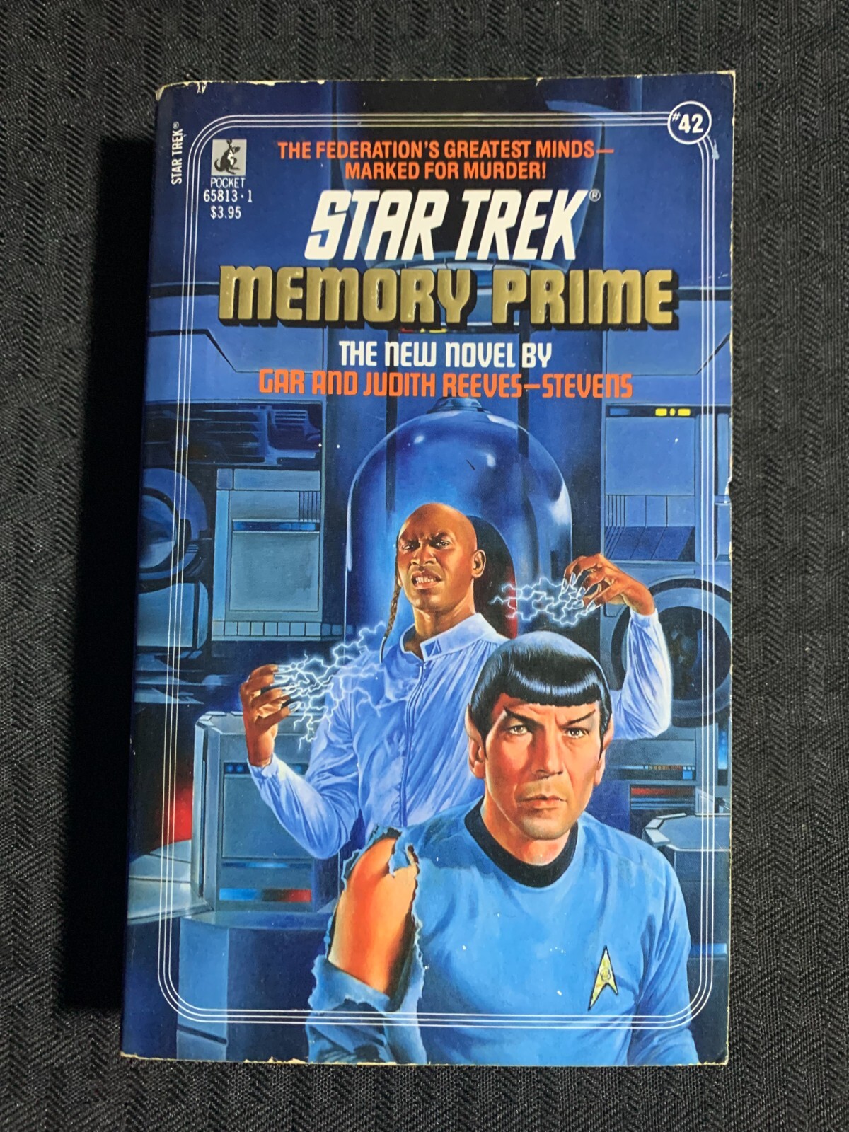 1988 STAR TREK Memory Prime by Gar Stevens FN 6.0 1st Pocket Paperback
