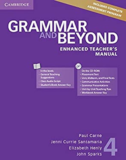 Grammar and Beyond Level 4 Enhanced Teacher’s Manual with CD-ROM
