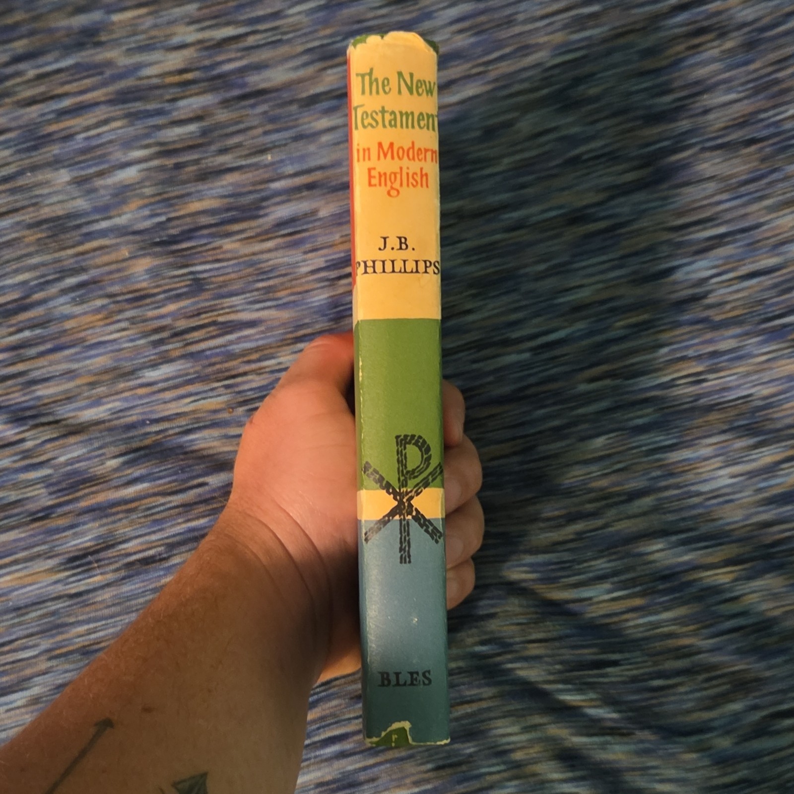 j b phillips the new testament in modern english hc dj geoffrey bles 1964 rp