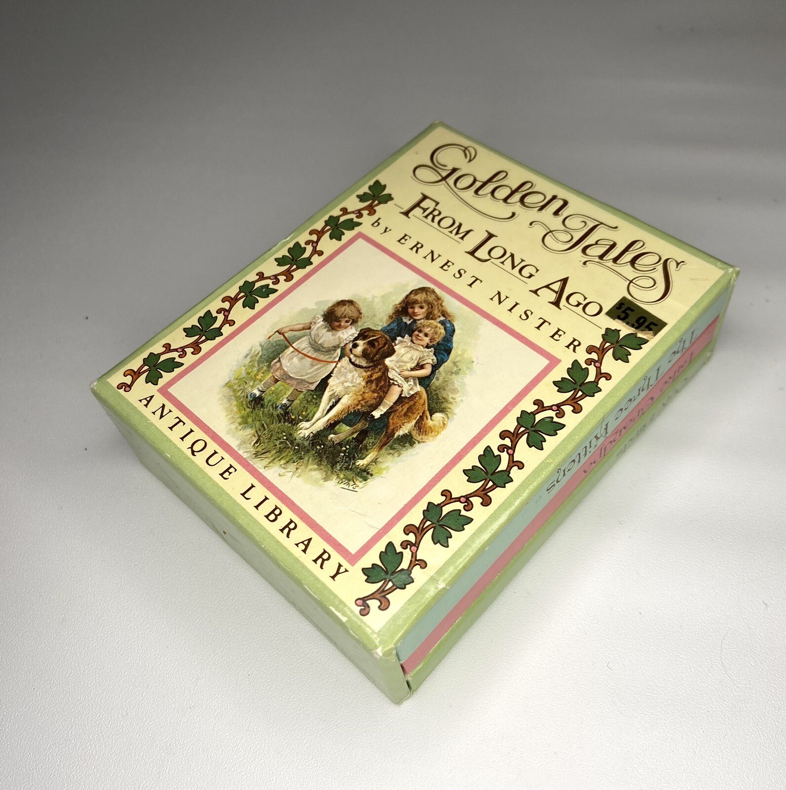 Golden Tales From Long Ago Ernest Nister 1979 Delacorte Press Antique Library