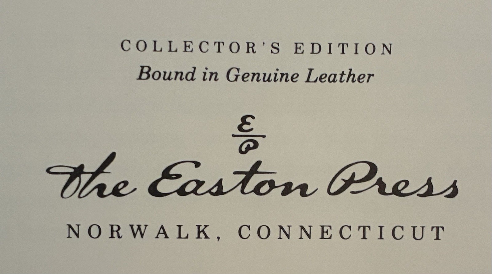 The Easton Press Collector’s “Art and Artist’s Collectors Edition Books