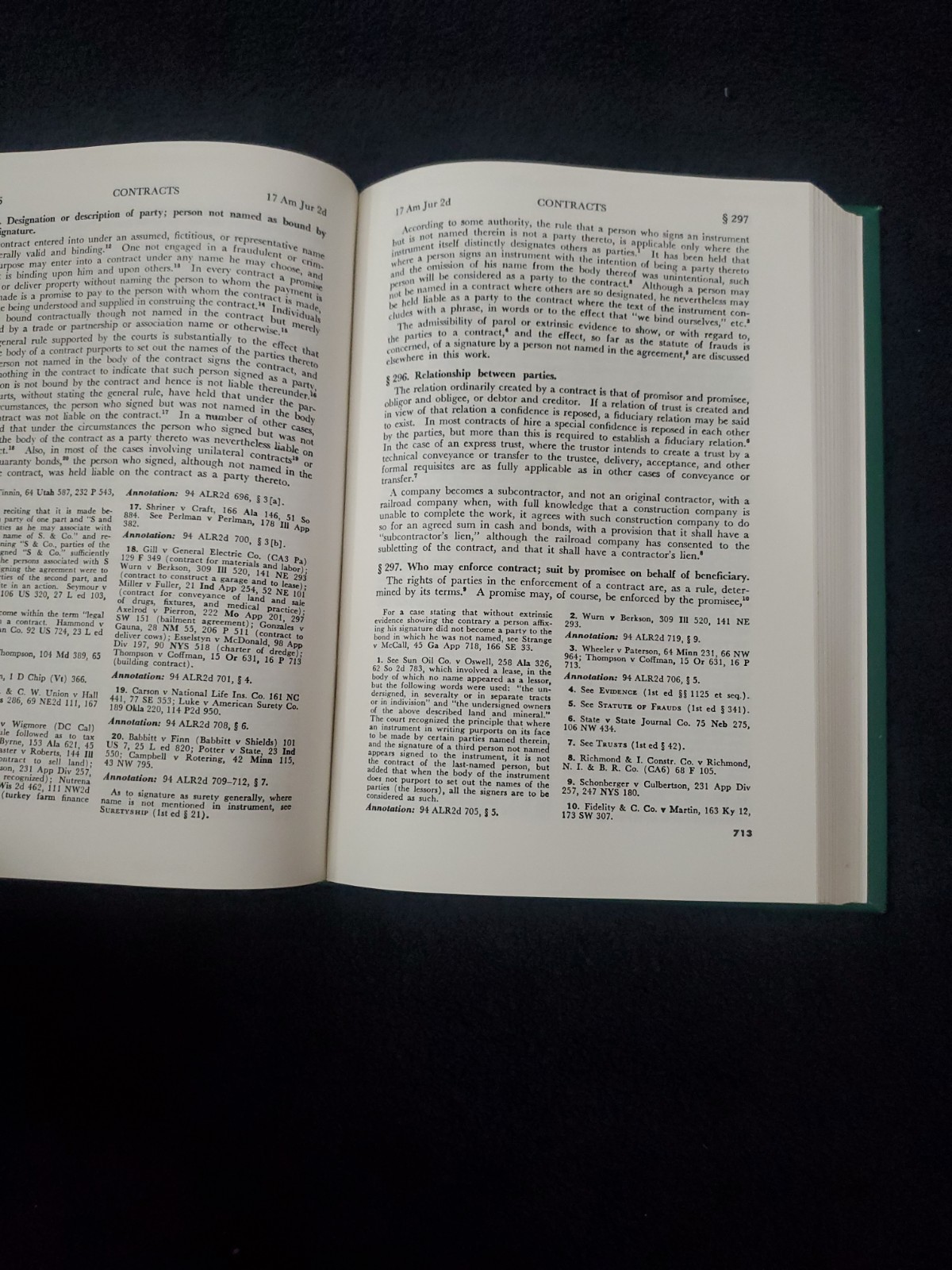 American Jurisprudence 2d Contracts