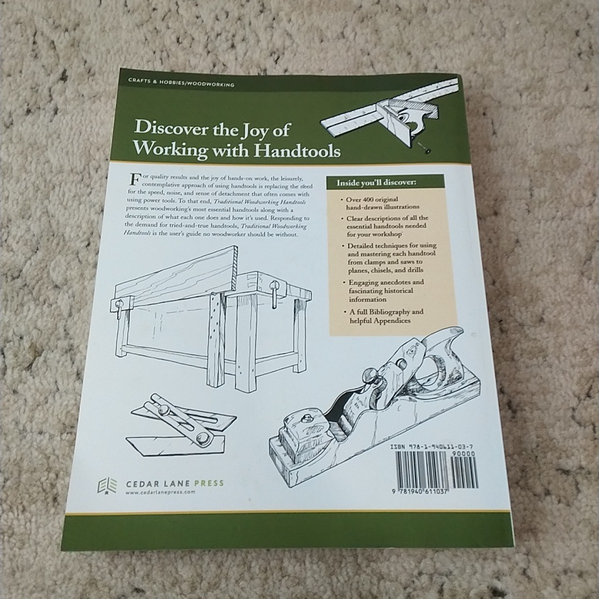 Traditional Woodworking Handtools by Graham Blackburn VOL 2 SC Book 2016