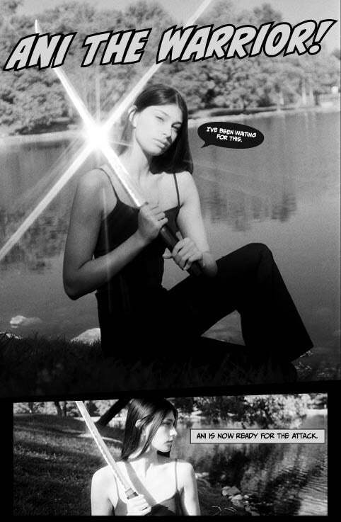 The Fighter in The Dream Issue One – Elektryxx Photo Comics