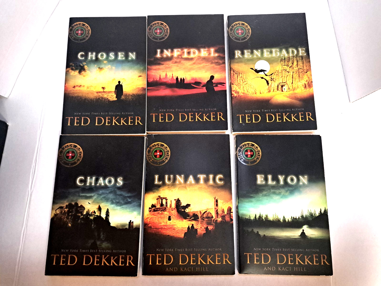 Circle The Lost Books by Ted Dekker Books 1-6 Paperback Book Box Set