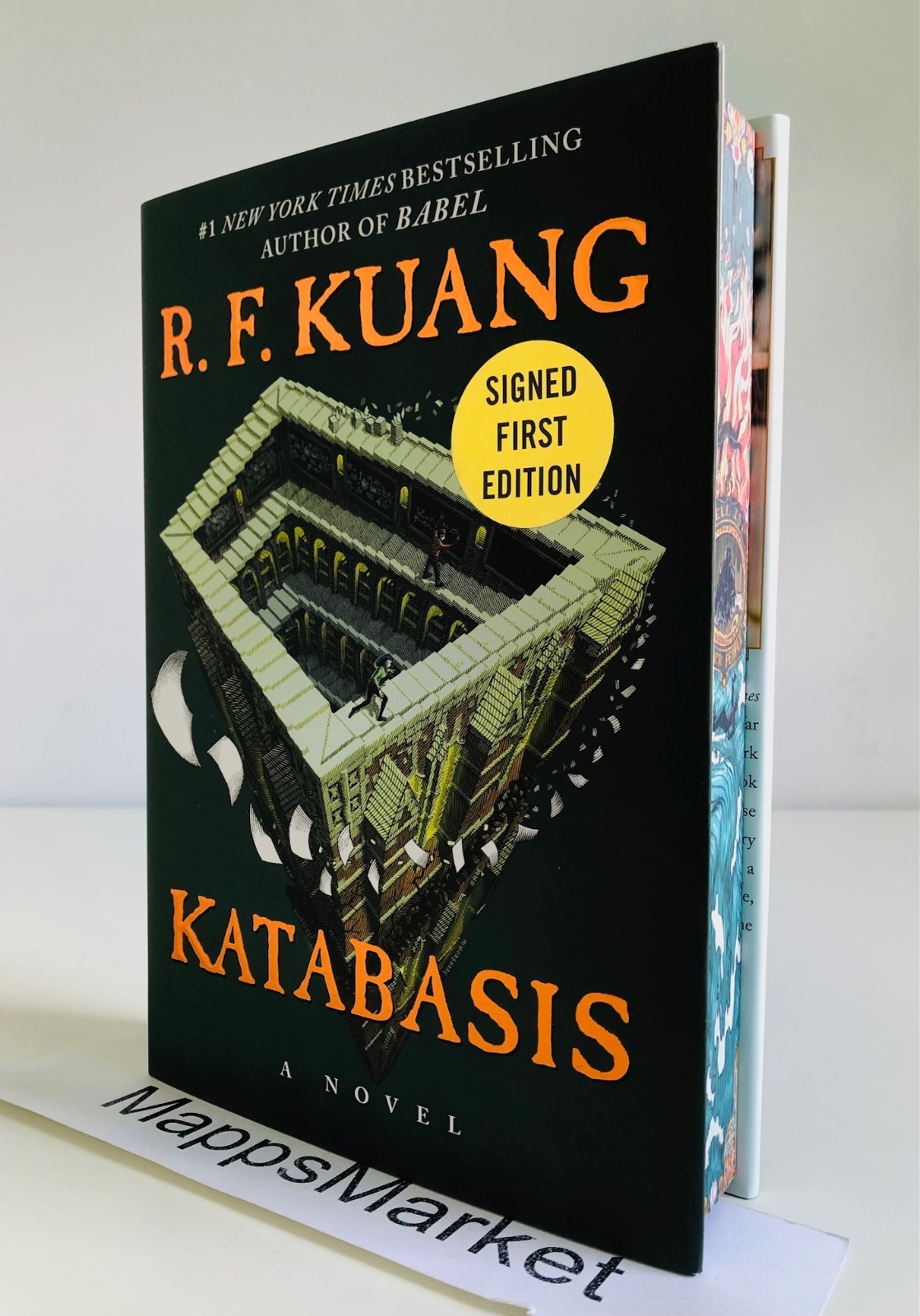 SIGNED Katabasis (Deluxe Limited Edition) by R.F. Kuang 1/1 (2025, HC) Stenciled