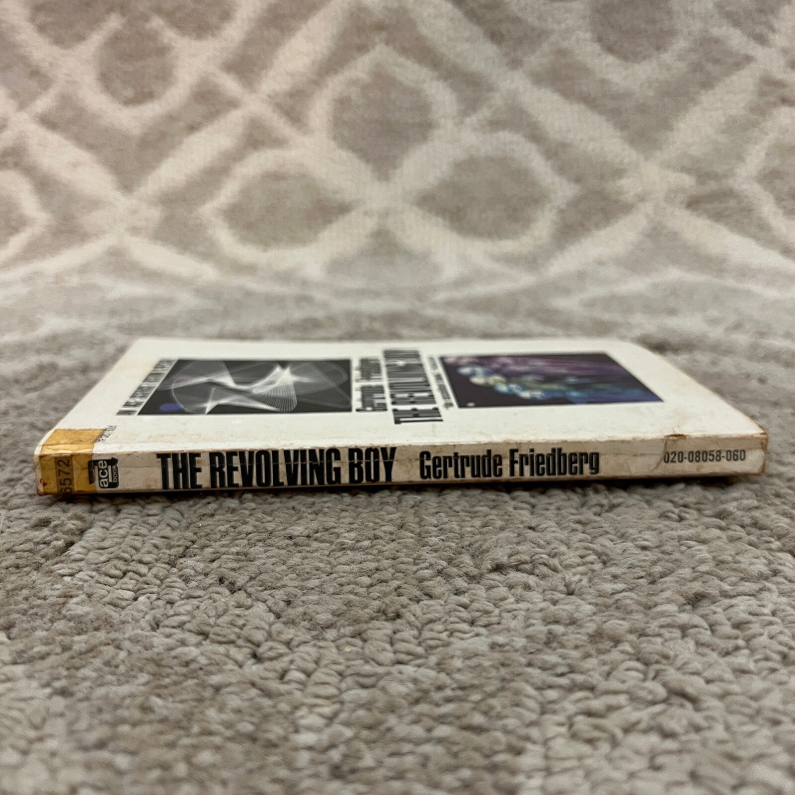 The Revolving Boy Science Fiction Paperback Book by Gertrude Friedberg 1966