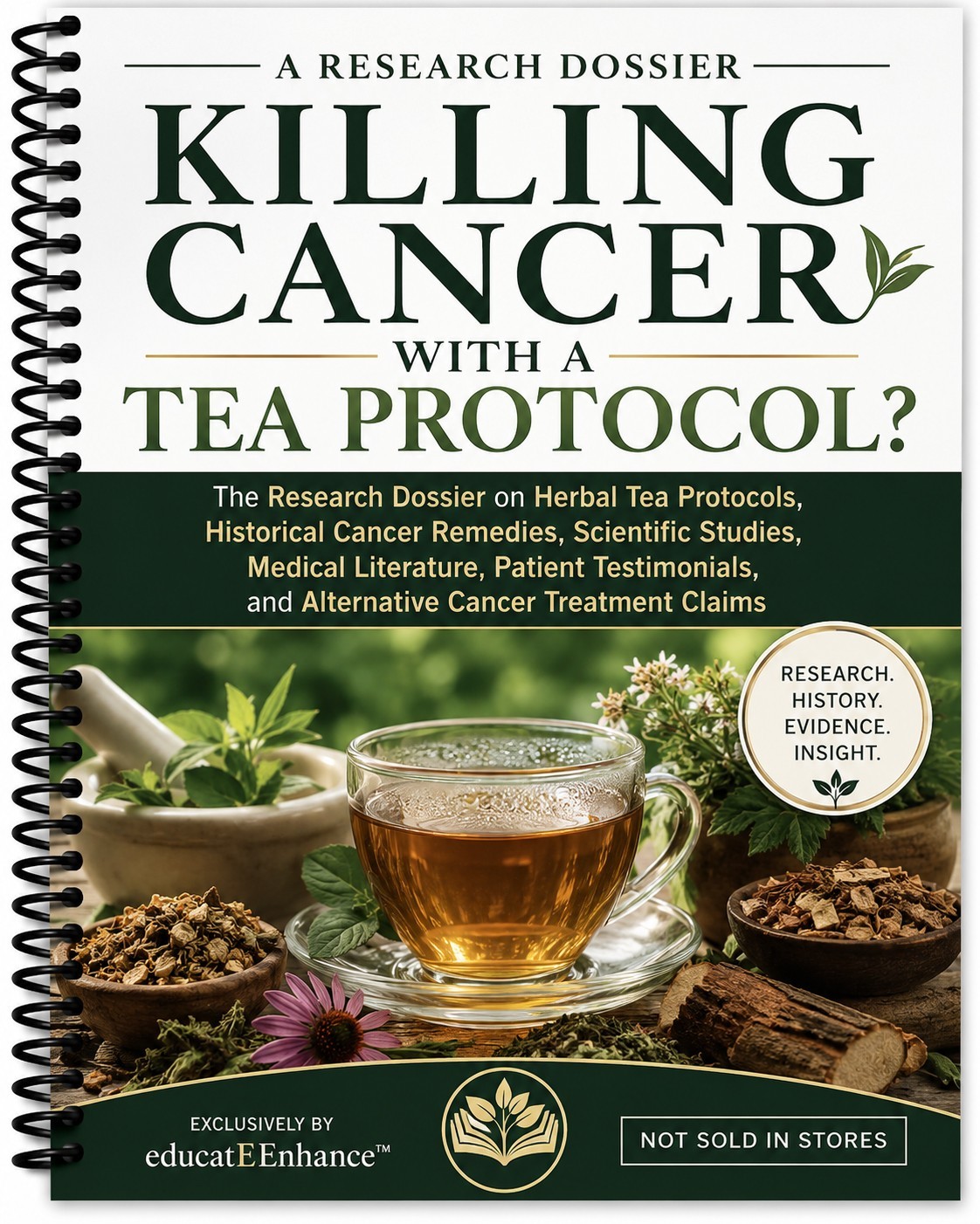 Killing Cancer with a Tea Protocol? Research Dossier Spiral Bound Book