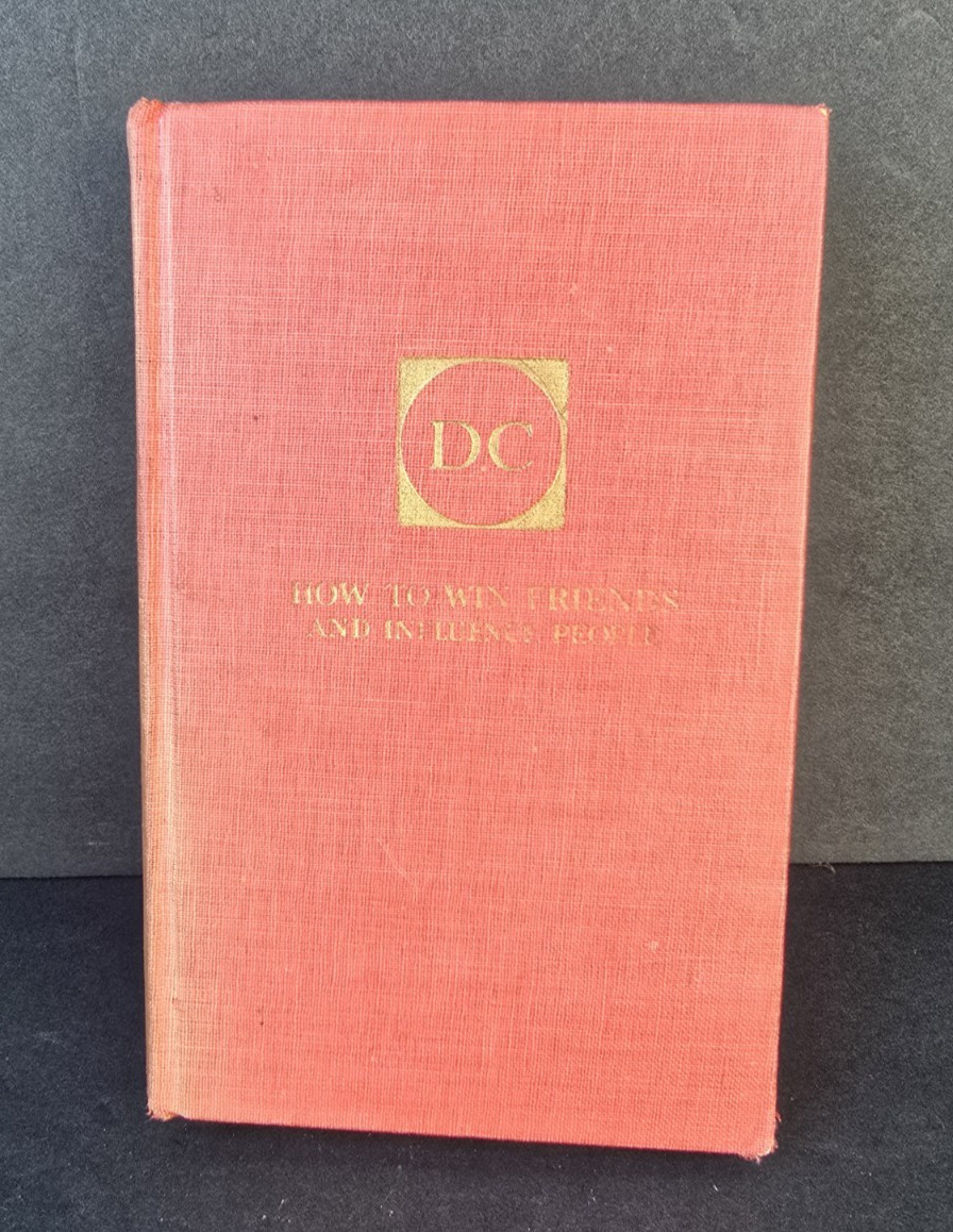 How To Win Friends And Influence People Dale Carnegie 45 Th Edition 1942 Book