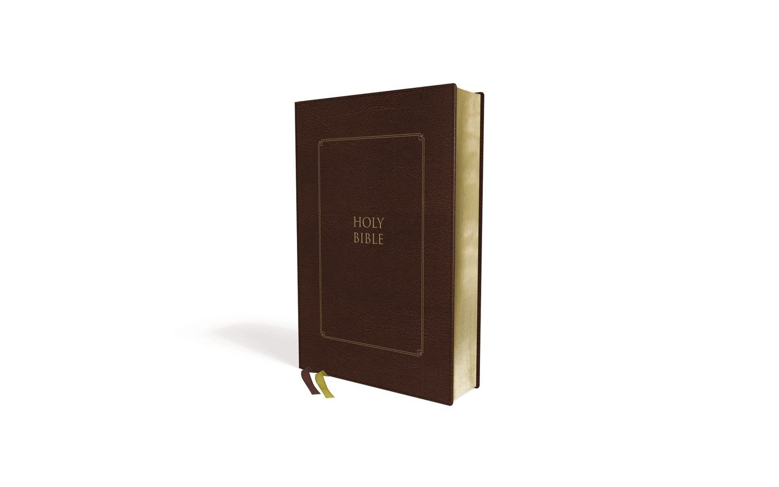 KJV, Thompson Chain-Reference Bible, Large Print, Leathersoft, Brown, Red Let…