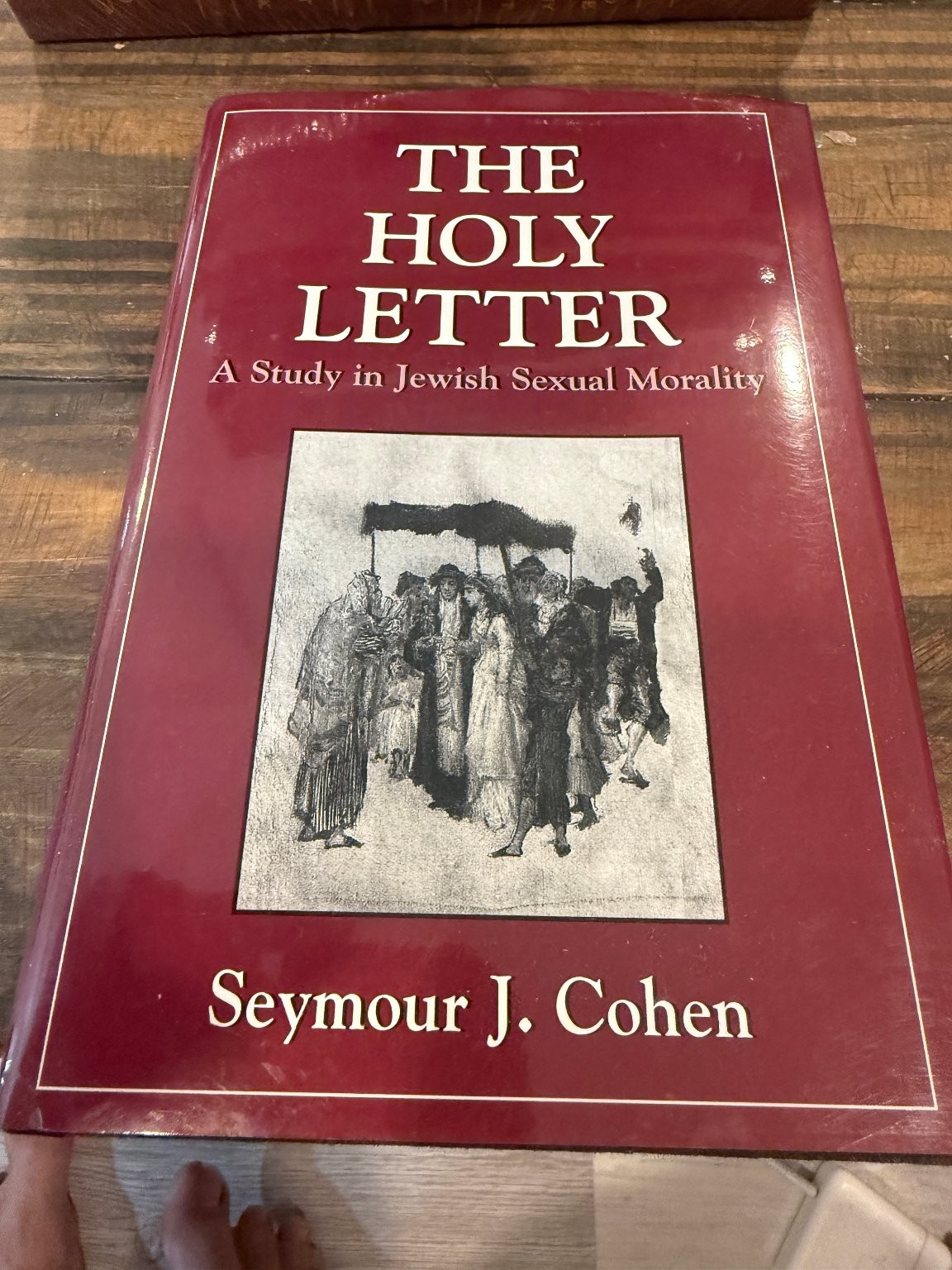 The Holy Letter Seymour J. Cohen 1993 Study Jewish Sexual Morality Jason Aronson