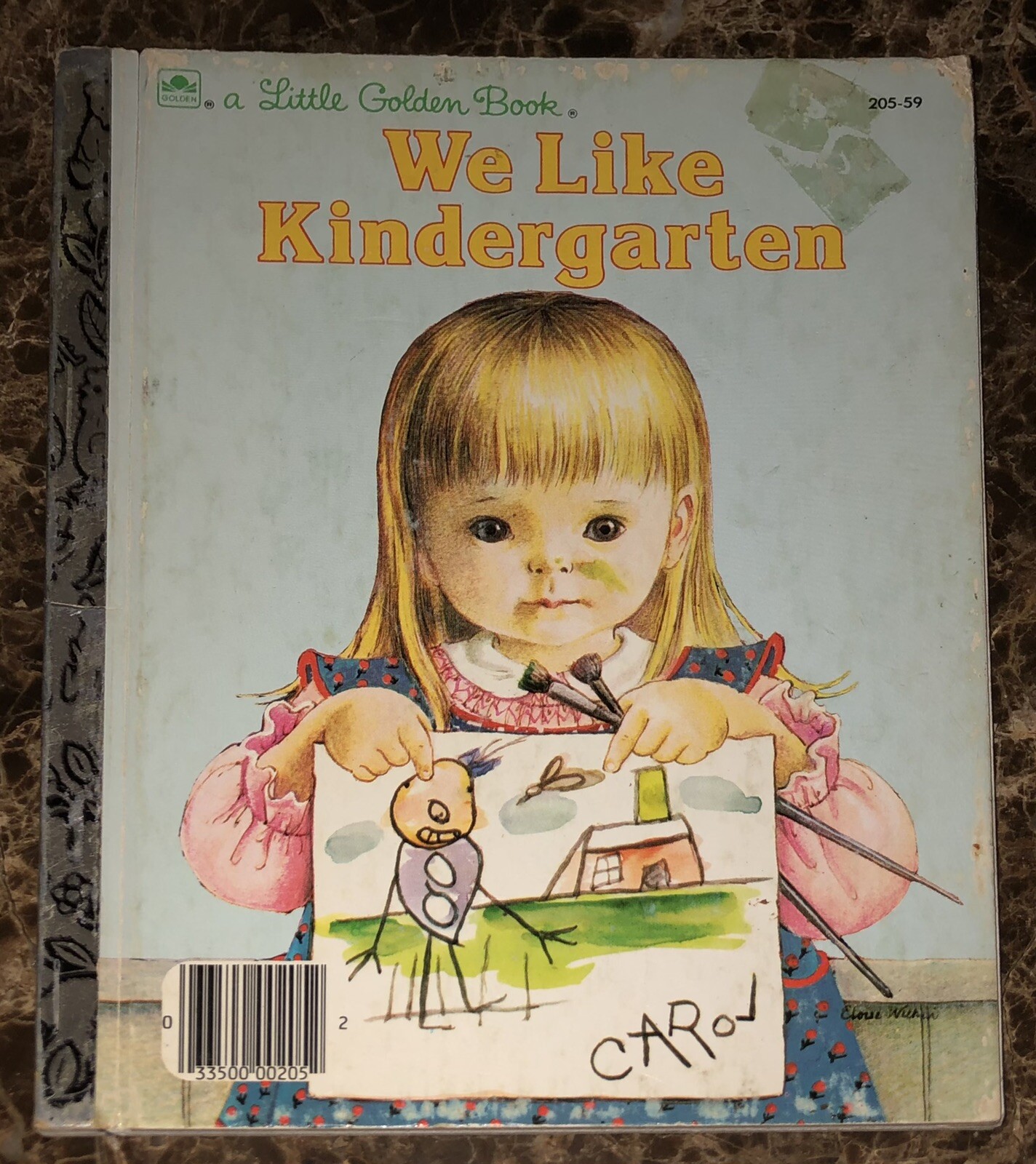 Vintage 1980s / 1990s We Like Kindergarten Children’s Book 205-59