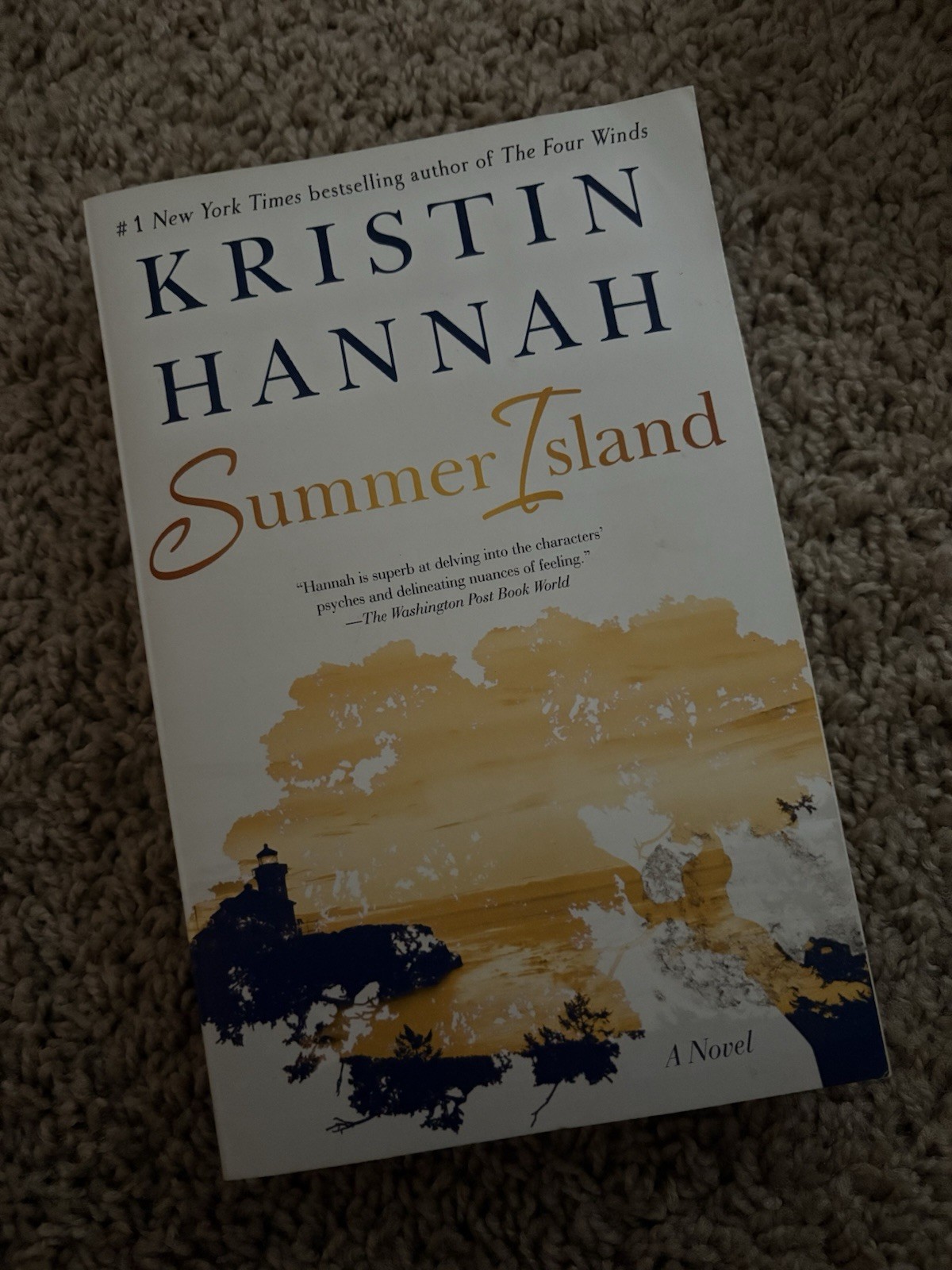 Summer Island : A Novel by Kristin Hannah (2004, Trade Paperback)
