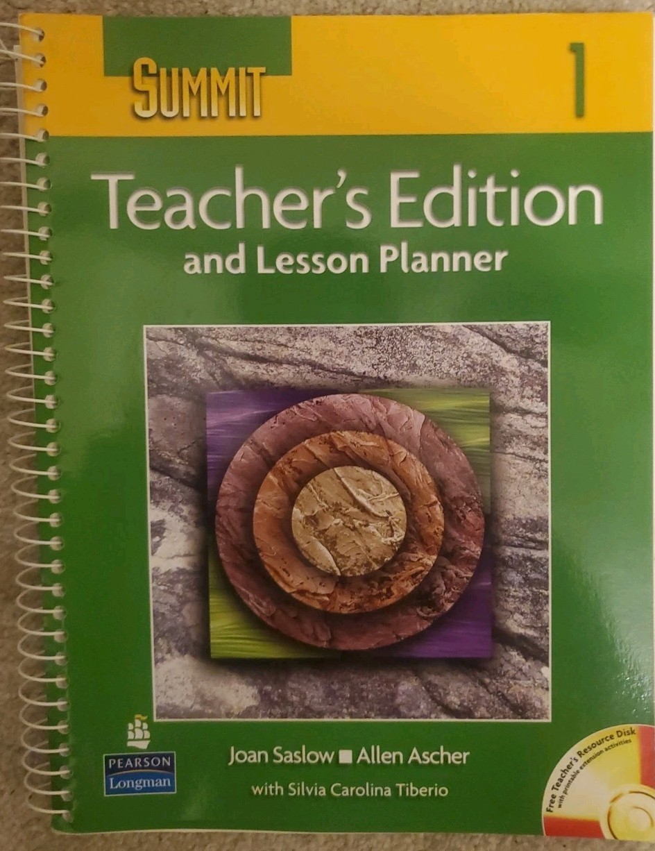Summit 1 Teachers Edition With CD Allen, Saslow, Joan M. Ascher