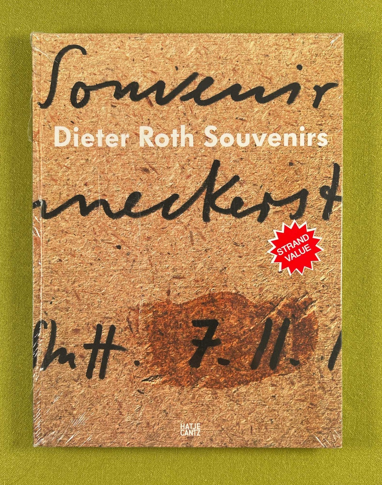 ‘DIETER ROTH: SOUVENIRS’ By Ina Conzen & Beat Keusch HC NEW SEALED